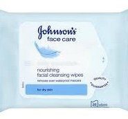 Johnson&#039;s Nourishing Facial Wipes (25 Wipes)